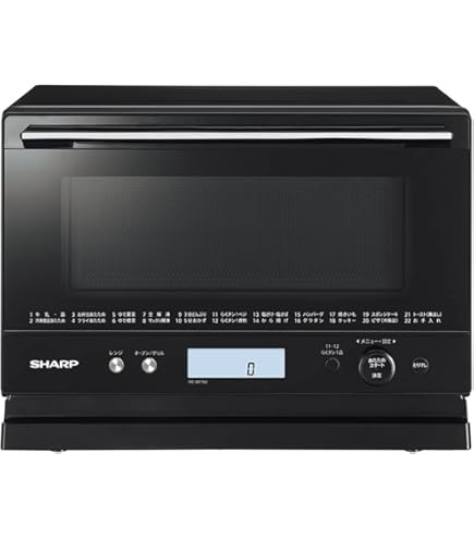 Amazon | シャープ オーブンレンジ PLAINLY 18L ワイドフラット